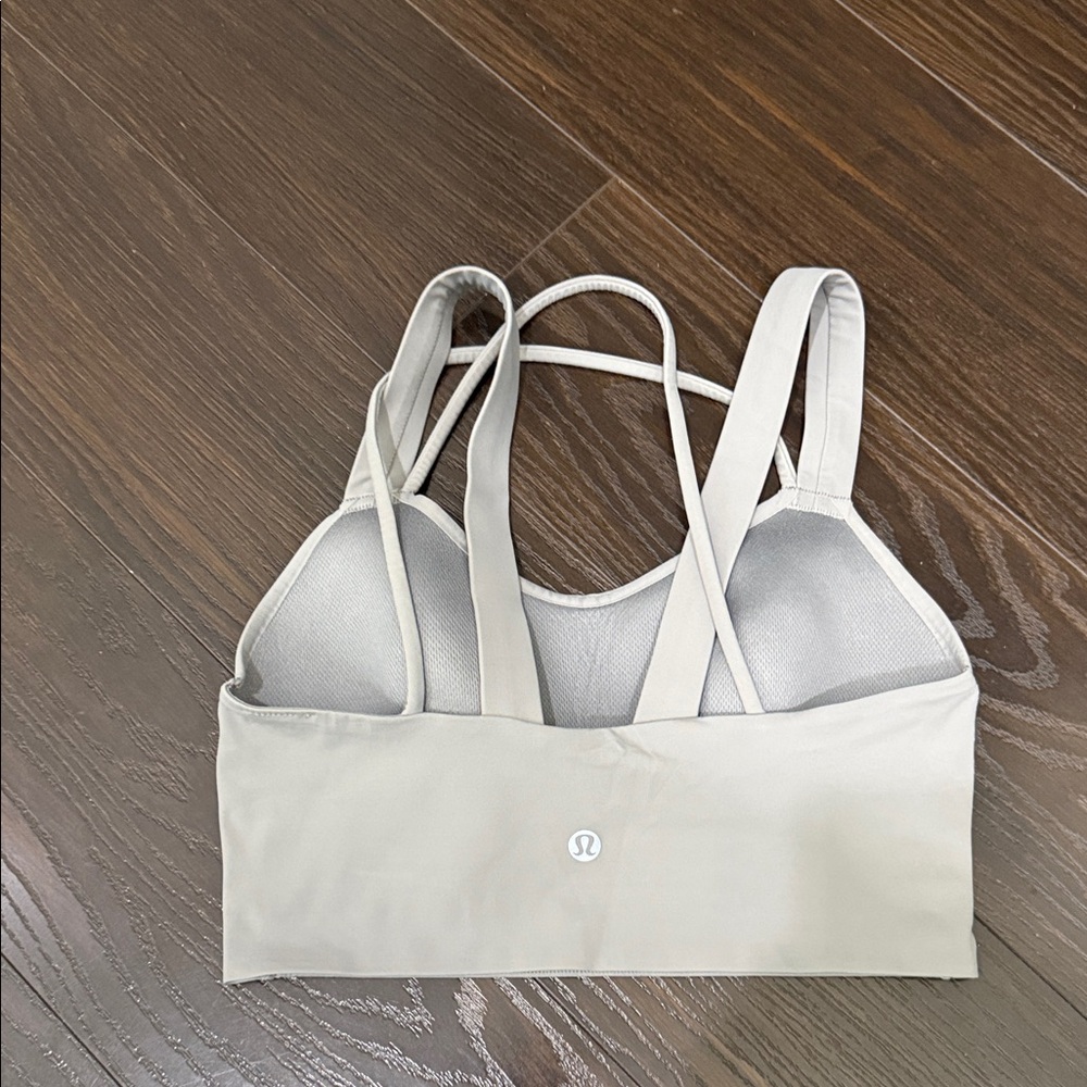 lululemon athletica lt Grey Sports Bra